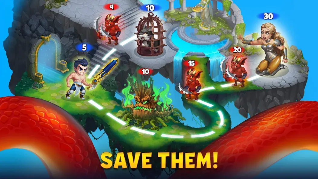 Hero Wars: Alliance  [МОД Много денег] Screenshot 2