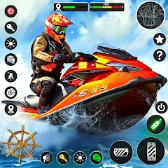 Взлом Jetski Boat Racing: Boat Games (Джетски Гонки на лодках)  [МОД Бесконечные монеты] - стабильная версия apk на Андроид