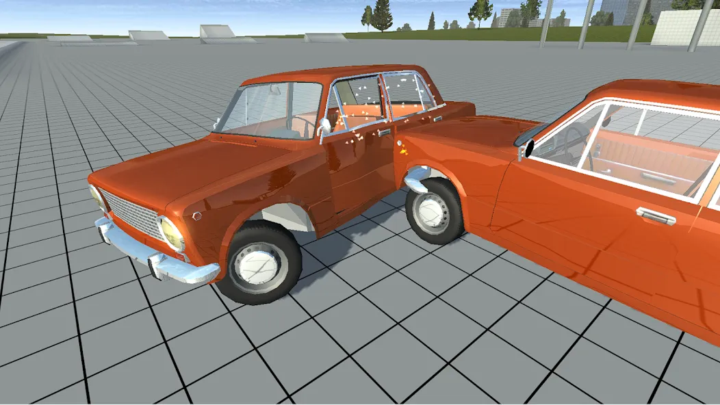 Simple Car Crash Physics Sim (Симулятор физики простого автомобильного столкновения)  [МОД Все открыто] Screenshot 3