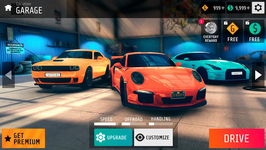 NS2 car racing game  [МОД Menu] Screenshot 3