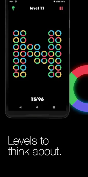 Logic circles. Puzzle game.  [МОД Все открыто] Screenshot 3