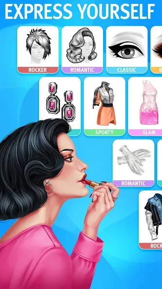 Pocket Styler: Fashion Stars (Покет Стайлер)  [МОД Все открыто] Screenshot 4