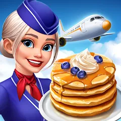 Взлом Airplane Chefs - Cooking Game (Эйрплейн Чефз)  [МОД Меню] - стабильная версия apk на Андроид