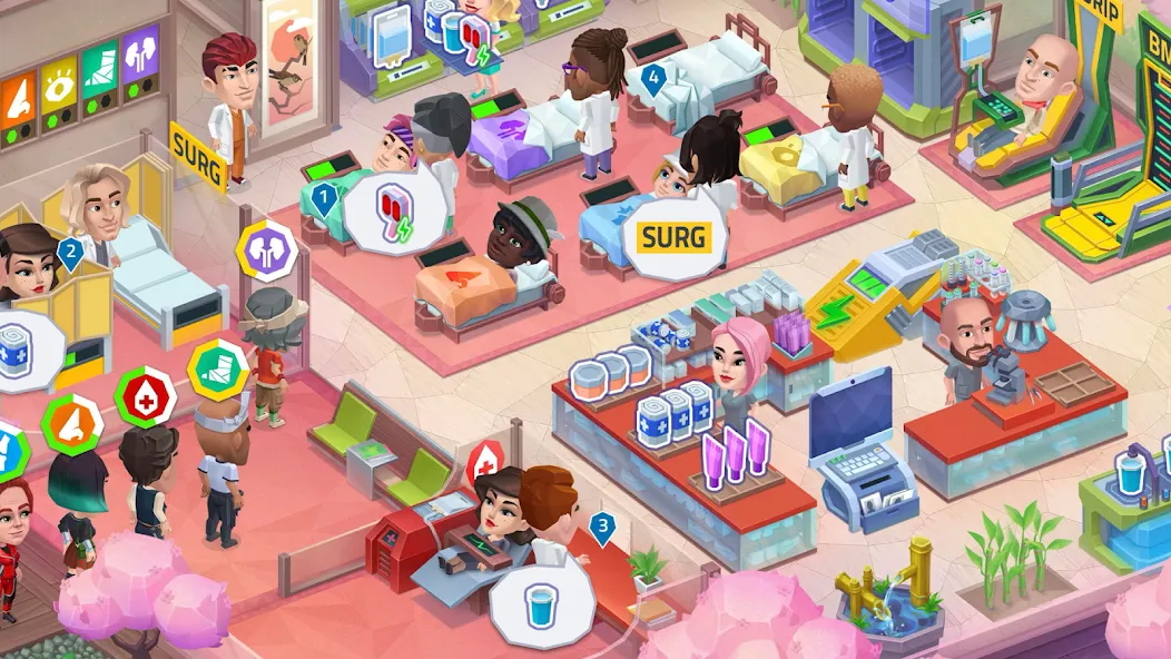 Happy Clinic: Hospital Game  [МОД Меню] Screenshot 5