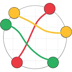 Скачать взломанную Same Color: Connect Two Dots (Сейм Колор Дот)  [МОД Бесконечные монеты] - полная версия apk на Андроид