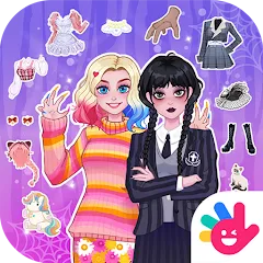 Скачать взломанную YoYa: Dress Up Fashion Girl (ЙоЯ)  [МОД Unlocked] - стабильная версия apk на Андроид