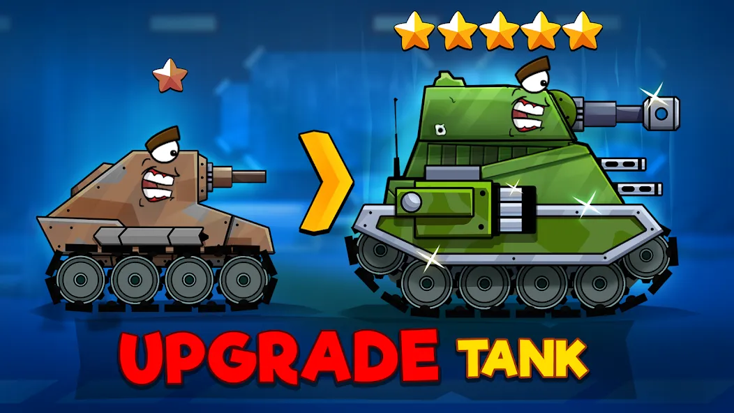 Tanks Arena io: Craft & Combat (Танки Арена ио)  [МОД Бесконечные монеты] Screenshot 4