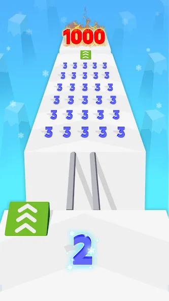 Number Merge: Run Master 3D (Намбер Мердж)  [МОД Unlimited Money] Screenshot 4