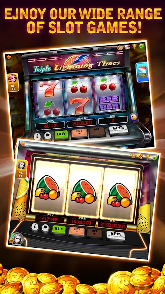 Cash Bay Casino - Slots game (Кэш Бэй Казино)  [МОД Бесконечные деньги] Screenshot 3