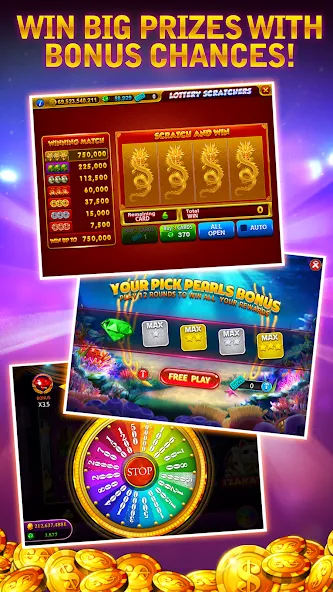 Cash Bay Casino - Slots game (Кэш Бэй Казино)  [МОД Бесконечные деньги] Screenshot 4