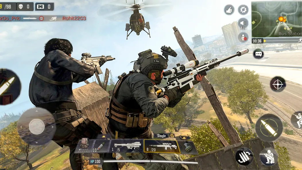 Cover Target: Offline Sniper  [МОД Unlocked] Screenshot 3