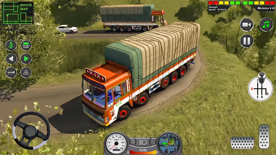 Indian Heavy Truck Delivery 3D  [МОД Mega Pack] Screenshot 3