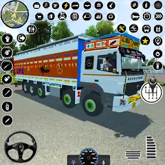 Скачать взломанную Indian Heavy Truck Delivery 3D  [МОД Mega Pack] - стабильная версия apk на Андроид