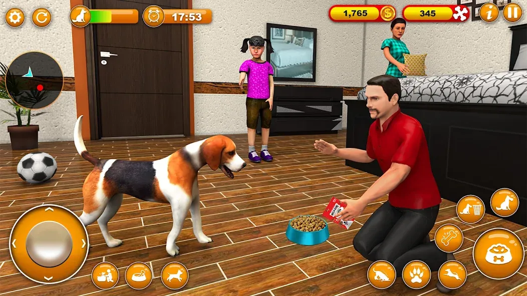 Pet Dog Family Adventure Games  [МОД Menu] Screenshot 3