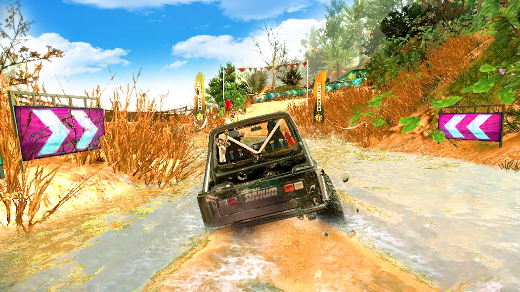 4X4 Offroad SUV Driving Games  [МОД Menu] Screenshot 4