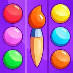 Взломанная Colors learning games for kids  [МОД Бесконечные монеты] - полная версия apk на Андроид