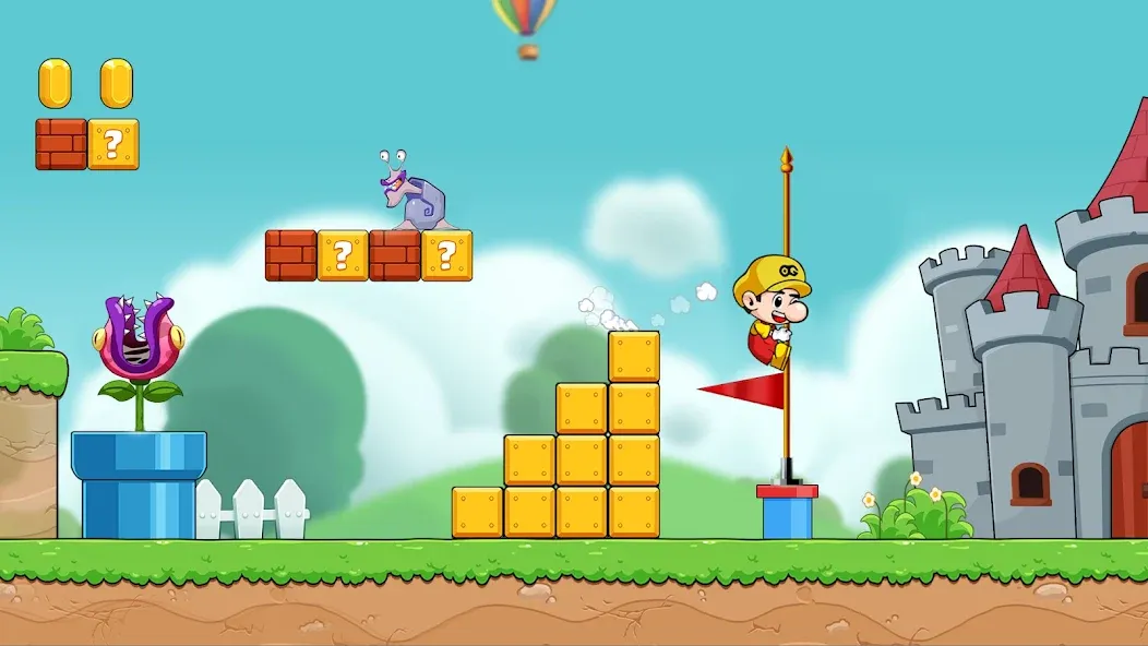 Bean's World Super: Run Games  [МОД Много денег] Screenshot 3