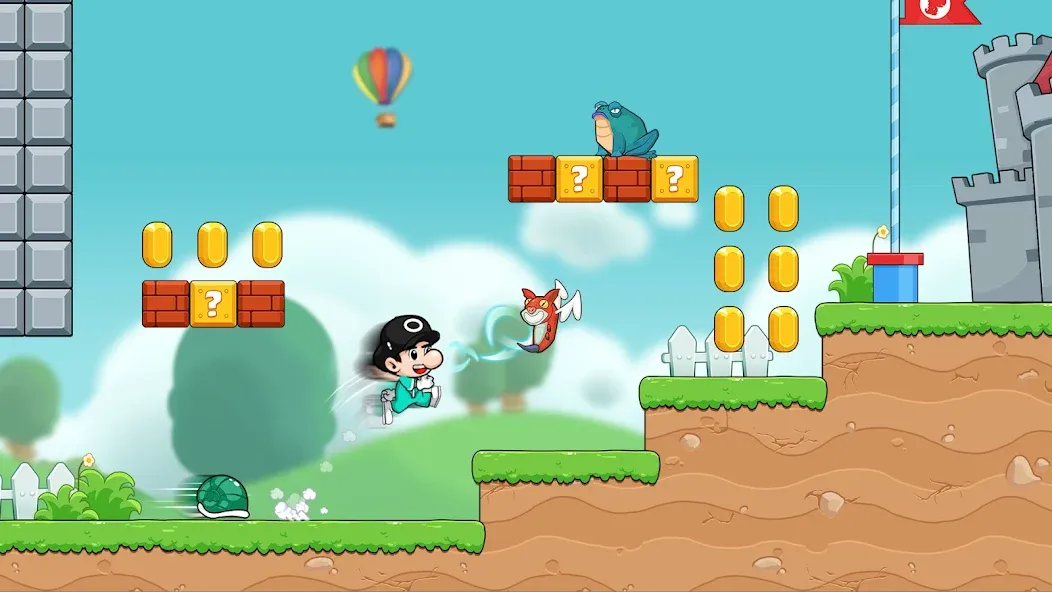 Bean's World Super: Run Games  [МОД Много денег] Screenshot 5