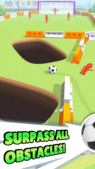 Crazy Kick! Fun Football game  [МОД Меню] Screenshot 4