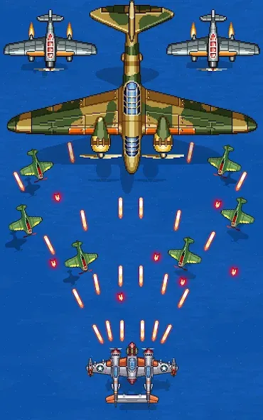 1945 Air Force: Airplane games (тысяча девятьсот сорок пять)  [МОД Много денег] Screenshot 3