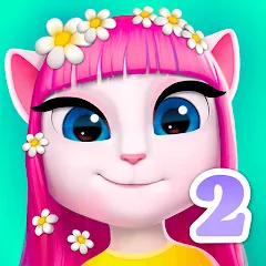 Скачать взломанную My Talking Angela 2  [МОД Все открыто] - стабильная версия apk на Андроид