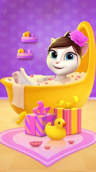 My Talking Angela  [МОД Много денег] Screenshot 3