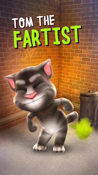 Talking Tom Cat  [МОД Меню] Screenshot 3