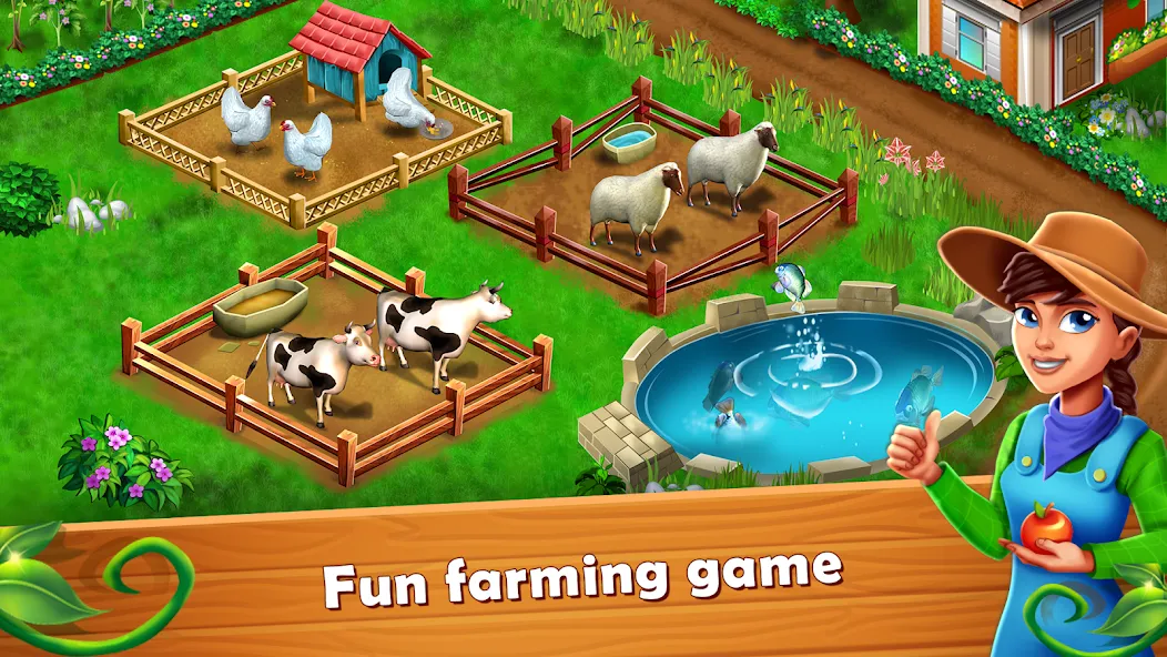 Farm Fest : Farming Games (Фарм Фест)  [МОД Много монет] Screenshot 1