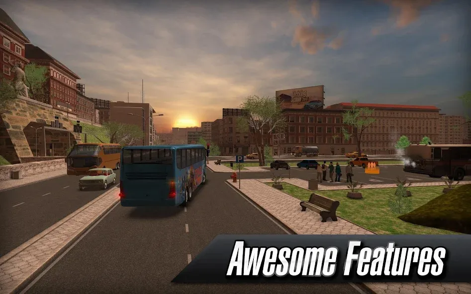 Coach Bus Simulator (Коуч Бас Симулятор)  [МОД Бесконечные монеты] Screenshot 5