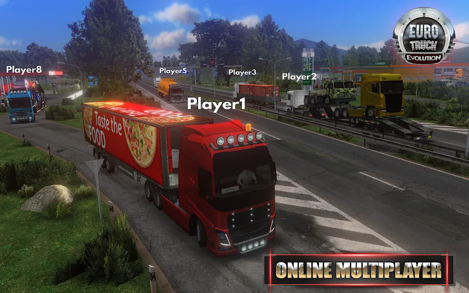 European Truck Simulator (Юро Трак Драйвер)  [МОД Mega Pack] Screenshot 3