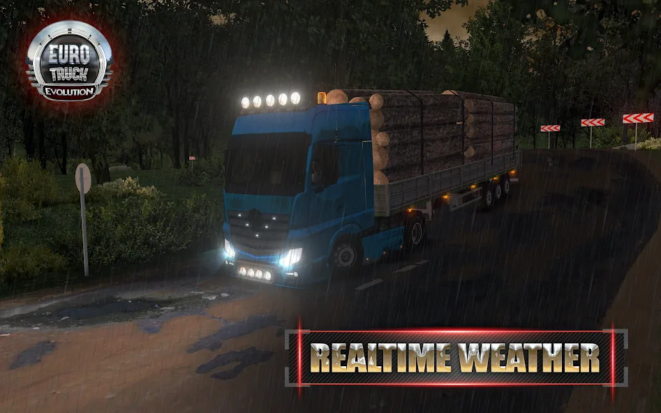 European Truck Simulator (Юро Трак Драйвер)  [МОД Mega Pack] Screenshot 5