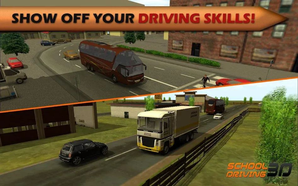 School Driving 3D (Скул Драйвинг 3Д)  [МОД Unlocked] Screenshot 5