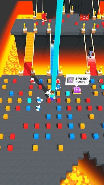 Craft Bridge Race (Крафт Бридж Рейс)  [МОД Unlimited Money] Screenshot 3