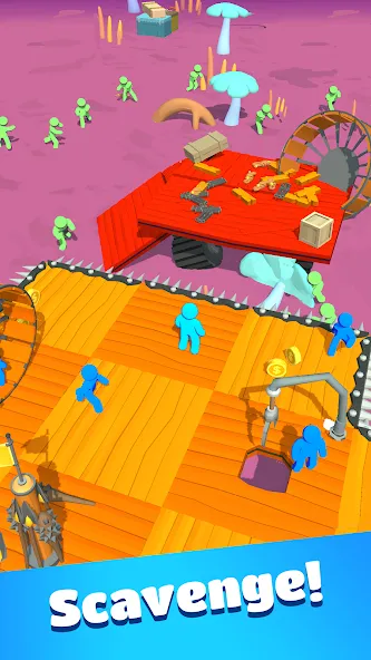 Zombie Raft (Зомби Рафт)  [МОД Все открыто] Screenshot 3