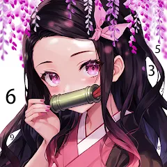 Скачать взлом Painting Book - Anime Color  [МОД Menu] - полная версия apk на Андроид