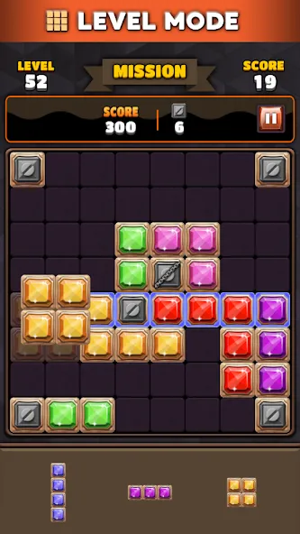 Block Puzzle 8x8 (Блокголоволомка 88)  [МОД Бесконечные деньги] Screenshot 1