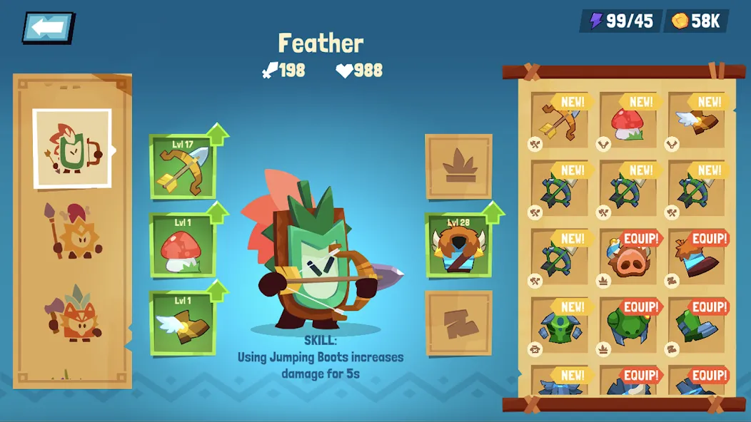 Tiny Hunters - Monsters Attack (Тини Хантерс)  [МОД Menu] Screenshot 4