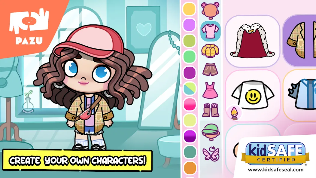 Avatar Maker Dress up for kids  [МОД Бесконечные монеты] Screenshot 1