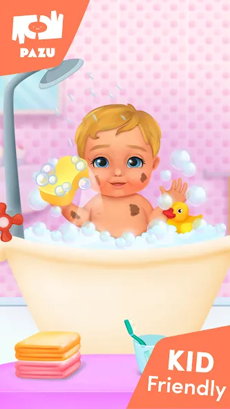 Baby care game & Dress up  [МОД Все открыто] Screenshot 3