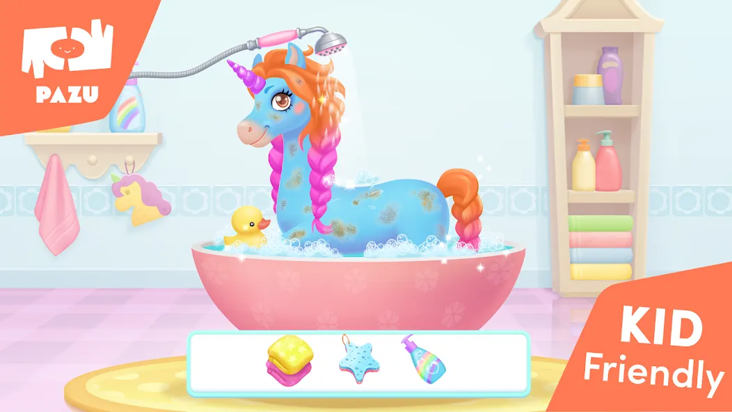 My Unicorn dress up for kids  [МОД Меню] Screenshot 3