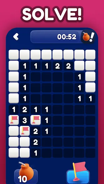 Minesweeper Bomb Mines Game (Майнсвипер разблокирует уровни Марка)  [МОД Menu] Screenshot 5