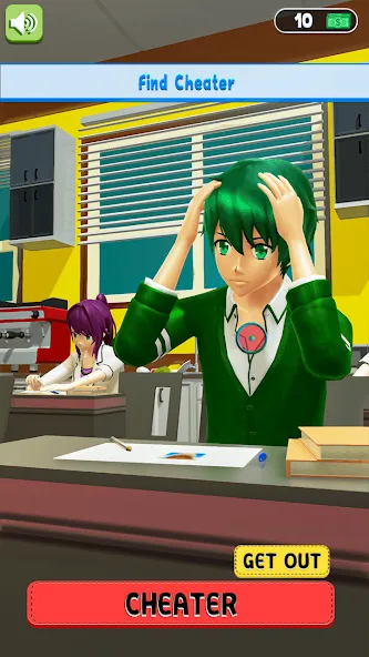 Anime School Teacher Simulator  [МОД Menu] Screenshot 3