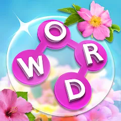 Скачать взломанную Wordscapes In Bloom (Вордскейпс Ин Блум)  [МОД Mega Pack] - стабильная версия apk на Андроид