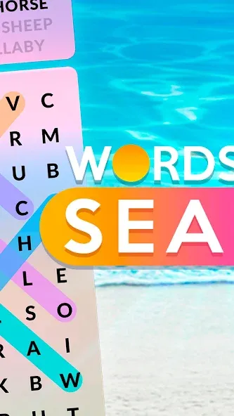 Wordscapes Search (Вордскейпс Серч)  [МОД Бесконечные деньги] Screenshot 3