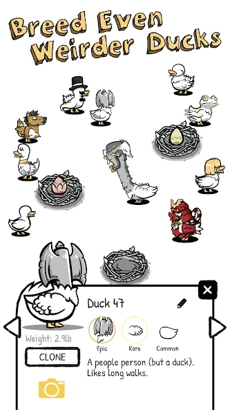 Clusterduck (Кластердак)  [МОД Unlimited Money] Screenshot 3