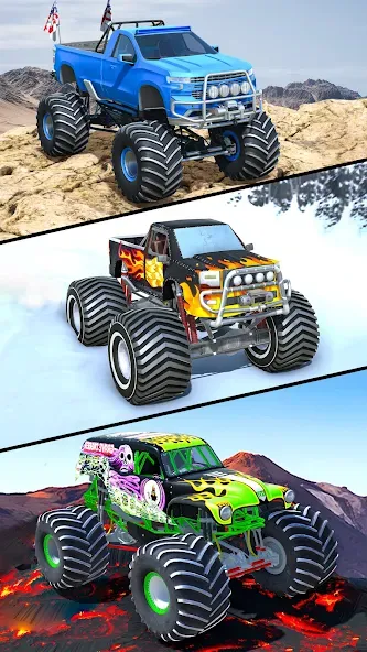 Rock Crawling: Racing Games 3D (Роккраулинг)  [МОД Меню] Screenshot 3