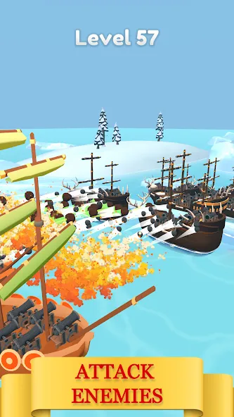 Merge Pirates (Мердж Пираты)  [МОД Unlocked] Screenshot 2