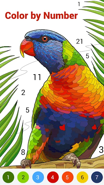 Happy Color®: Coloring Book (Хэппи Колор)  [МОД Много денег] Screenshot 1