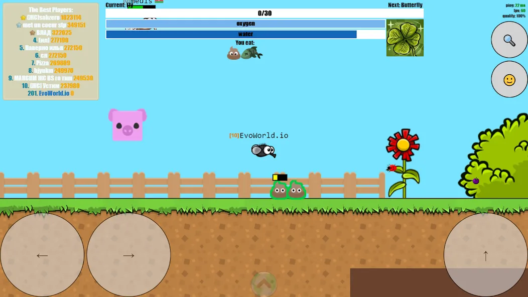 EvoWorld.io  [МОД Меню] Screenshot 1