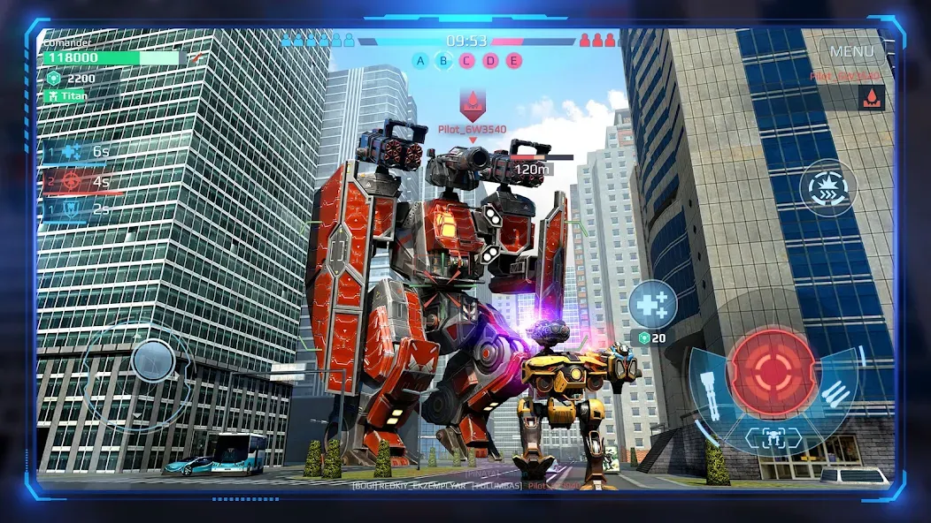 War Robots Multiplayer Battles  [МОД Mega Pack] Screenshot 1